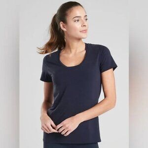 Athleta Essence Vital Tee Black Size XXS